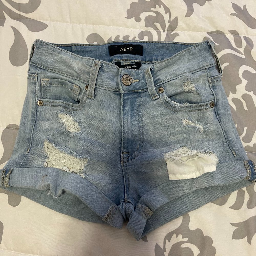Aeropostale Denim Shorts